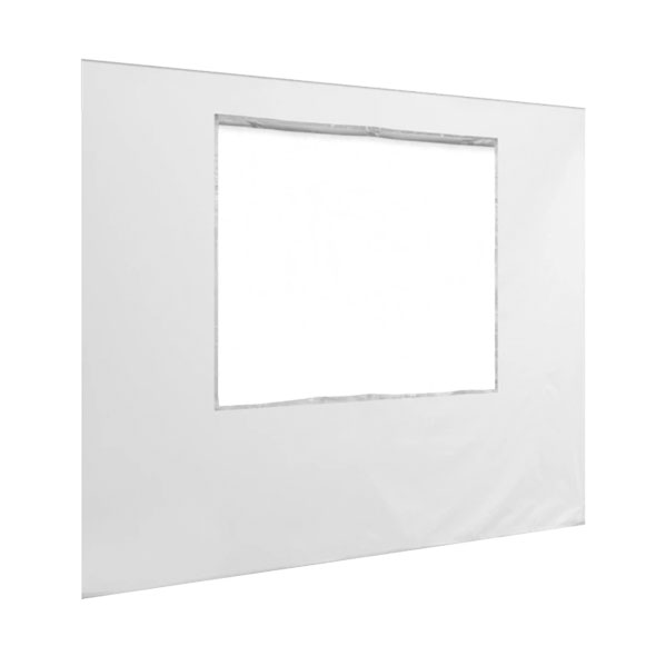 Seitenwand mit Fenster 520/gm2, 3m, weiss Seitenwand mit Fenster 520/gm2, 3m, weiss