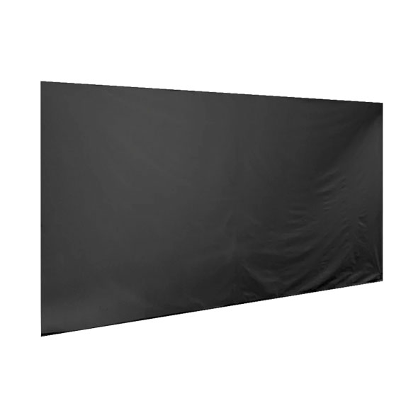 Seitenwand geschlossen, 4.5m, schwarz Seitenwand geschlossen, 4.5m, schwarz