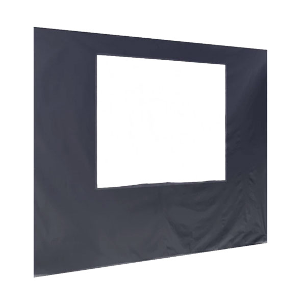 Seitenwand mit Fenster, 3m, blau Seitenwand mit Fenster, 3m, blau