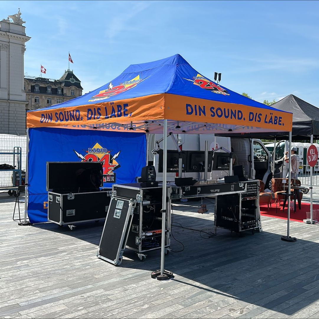 Druck Dach vollflächig