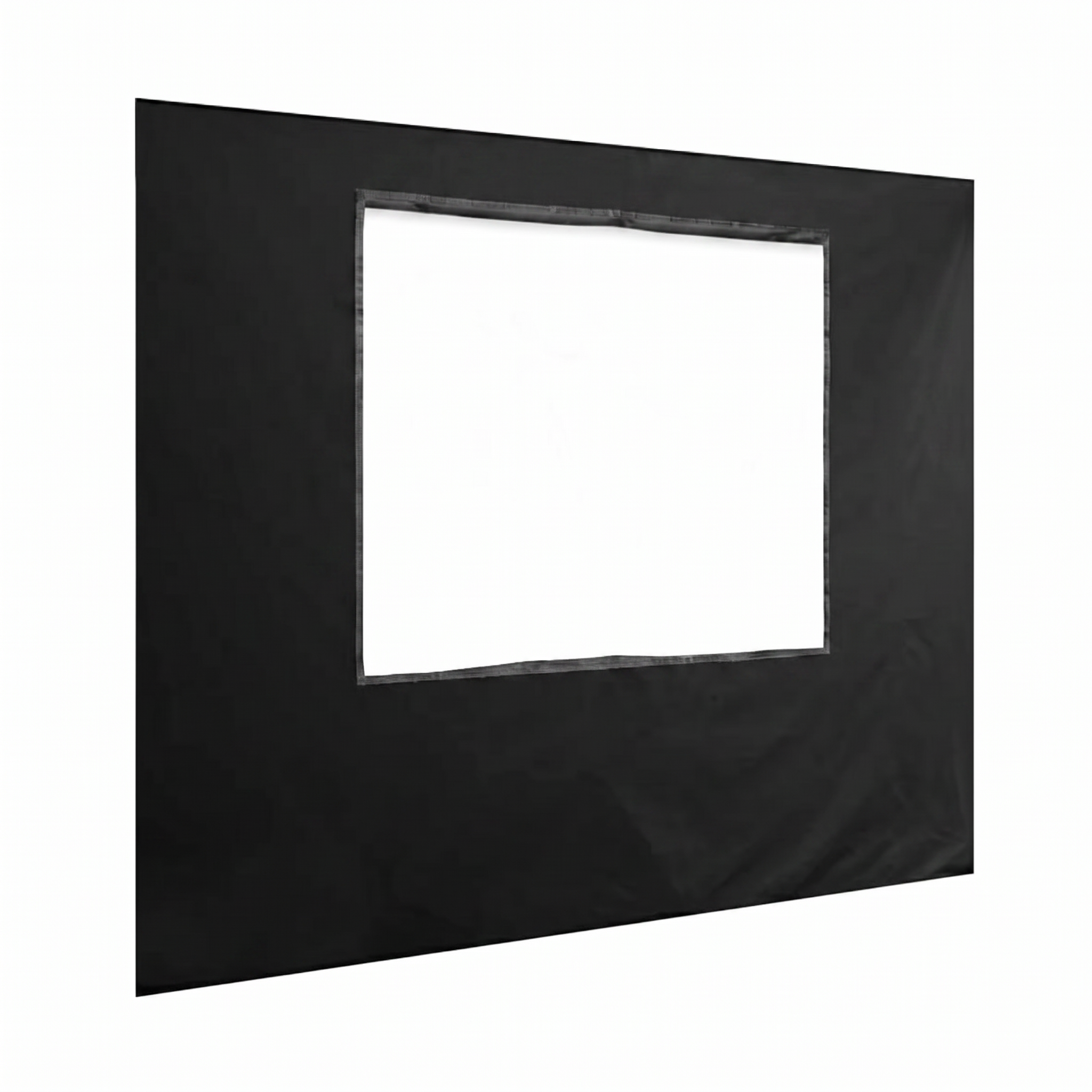 Paroi latérale avec fenêtre 520/gm2, 3 m, bleue