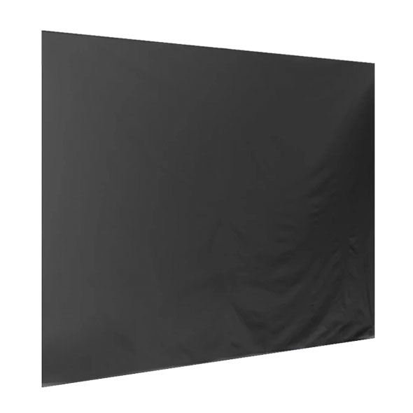 Seitenwand geschlossen, 3m, schwarz Seitenwand geschlossen, 3m, schwarz