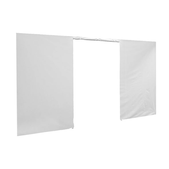 Seitenwand mit Türe 520/gm2, 4.5m, weiss Seitenwand mit Türe 520/gm2, 4.5m, weiss